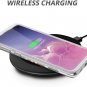 Case for Galaxy S10 Plus Rugged Cover Built-in Screen Protector Rose Gold Marble