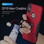 Moto E6 Case, 2019 360 Degree Magnetic Ring Kickstand,TPU Red