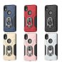 Moto E6 Case, 2019 360 Degree Magnetic Ring Kickstand,TPU Red