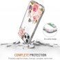 iPhone 11 Pro Max Case Silicone Flower Clear Cute Design Soft Bumper Rose Flower