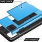 SAMONPOW Wallet Case for iPhone 11 Pro Max Case with Card Holder Dual Layer