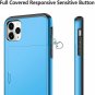 SAMONPOW Wallet Case for iPhone 11 Pro Max Case with Card Holder Dual Layer