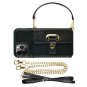 iPhone 11 Pro 5.8 Inch Wallet Case Leather Handbag Crossbody Chain Wrist Strap