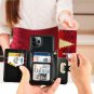 iPhone 11 Pro 5.8 Inch Wallet Case Leather Handbag Crossbody Chain Wrist Strap