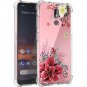 for Nokia 3V /3.2 Case Silicone Flower Floral Drop Protective Cover Girls