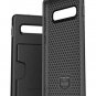 Wallet Case for Galaxy S10 Plus Card Slot Ultra Durable Shock Resistant Black