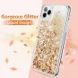 iPhone 11 Pro Max 6.5 Glitter Case w/ Screen Protector Liquid Glitter Bing Giry