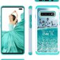 Case for Galaxy S10 Plus Hard Plastic Cover Soft Silicone Dual Layer The Sea New