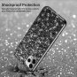 Wollony Iphone 11 Pro Max Case Glitter Sparkle Bling Shiny Cover For Girl Ultra