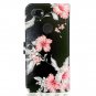 Pixel 3a XL Wallet Case Floral Pattern PU Leather Kickstand Flip Cover for Women