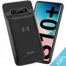 Upgraded Galaxy S10 Plus Battery Case Qi Wireless Charging Compatible 10000mAh