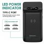 Upgraded Galaxy S10 Plus Battery Case Qi Wireless Charging Compatible 10000mAh