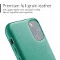 Soft Genuine Leather Case for Apple iPhone 11 Pro Max Premium Alpine Green New