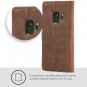 Samsung Galaxy S9 Plus Wallet Case Genuine Leather Viewing Stand and Card Slots