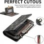 iPhone 11 Pro Max/11 Pro/11 Leather Wallet Case Design Detachable Zipper Purse