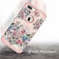 iPhone 8 Plus/ 7Plus Case Bumper Drop Protection Women Flowers / Rose Gold Pink