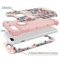 iPhone 8 Plus/ 7Plus Case Bumper Drop Protection Women Flowers / Rose Gold Pink
