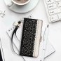 Galaxy S9 Plus Case,Galaxy Wallet Case, WWW [Luxurious B-Black