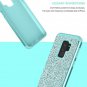 Galaxy S9 Plus Case, Samsung Case for Grils, Jeylly Bling Turquoise
