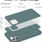 ANTTO Case for iPhone 11 Pro, Anti-Slip Liquid Silicone Gel Rubber (Orange red)
