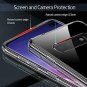 Glass Case for Galaxy S10 Plus Hybrid Scratch Resistant Soft TPU Bumper Clear