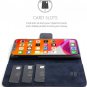 iPhone 11 Pro Max Wallet Case Leather Flip Phone Cover Card Slots Multi-Stand