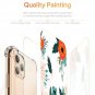 GVIEWIN iPhone 11 Pro Max Case 2019, Clear Flower Design Soft & Flexible TPU
