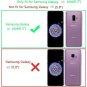 Samsung Galaxy S9 Plus Wallet Case Premium Folio Stand Card Slots Rose Gold