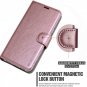 Samsung Galaxy S9 Plus Wallet Case Premium Folio Stand Card Slots Rose Gold