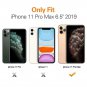MoKo Compatible with iPhone 11 Pro Max Case, Reinforced Corner TPU Bumper