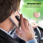 Samsung Galaxy S9 Plus 6.2 Inch Wallet Case Luxury Vegan Leather Folio Rose Gold