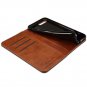 iPhone 7 Plus /8 Plus Wallet Book Case Leather Flip Folio Stand Cover Brown