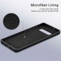 Case for Galaxy S10 Plus Liquid Silicone Cover Great Grip Drop Protection Black
