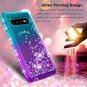 Case for Galaxy S10 Plus Durable Glitter Sparkle Liquid Quicksand shockproof New