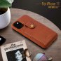 iPhone 11 Pro Max Wallet Case 6.5 Flip Folio PU Leather Card Holder Back Cover