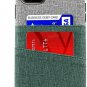Dockem Luxe M2 Card Case for iPhone 11 Pro Max (6.5): Built-in Green and Grey