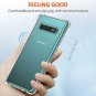 Case for Galaxy S10 Plus Crystal Clear Slim Protective Cover Anti-Scratch Soft