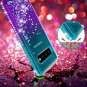 Samsung Galaxy S10 Case Slim TPU Bumper Diamond Flowing Liquid Women Girls Cover