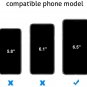 Homemo Phone Case For Iphone 11 Pro Max 2019 Solid Acrylic Back Reinforced Soft