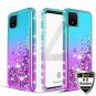 Case for Google Pixel 4 XL w/ 2 Pack HD Protector Glitter Diamond Cute Hearts