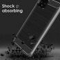 Case for Google Pixel 4 with 2 Pack HD Screen Protector Slim Carbon Fiber TPU