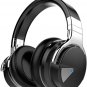COWIN E7 Wireless Bluetooth Headphones with Mic Hi-Fi Deep Bass Black