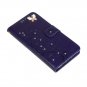 iPhone 11 Pro Max Wallet Case, Felico Handmade Luxury 3D Bling Purple
