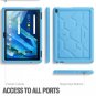 Lenovo Moto Tab Case Slicone Protective Cover Corner Bumper Blue Heavy Duty