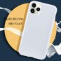 MILPROX iPhone 11 Pro Max Case with Screen Protector, Liquid Silicone White