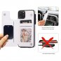 B BELK iPhone 11 Pro Max Wallet Case, PU Leather Soft TPU Interior with White