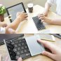 Bluetooth Keyboard, Bluetooth 5.1 Foldable Wireless Keyboard with Portable Pocke