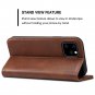iPhone 11 Pro Max Wallet Case for Women & Men, Muntinfe Flip Folio Brown