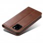 iPhone 11 Pro Max Wallet Case for Women & Men, Muntinfe Flip Folio Brown