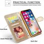 UEEBAI Wallet Flip Case for iPhone 11 Pro Max, 11 Gold